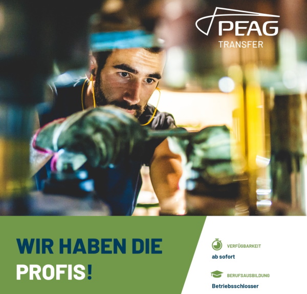 PEAG Wir haben die Profis